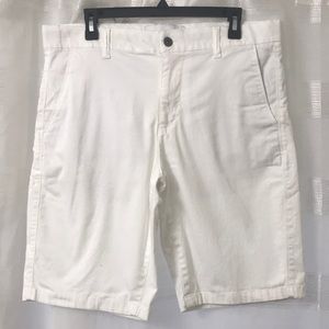 Men’s white shorts